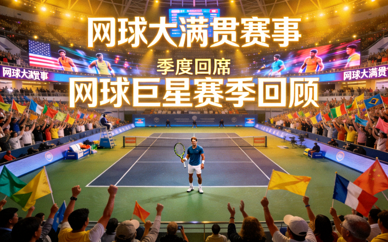 网球大满贯赛事现场观众欢呼 - 网球巨星赛季回顾